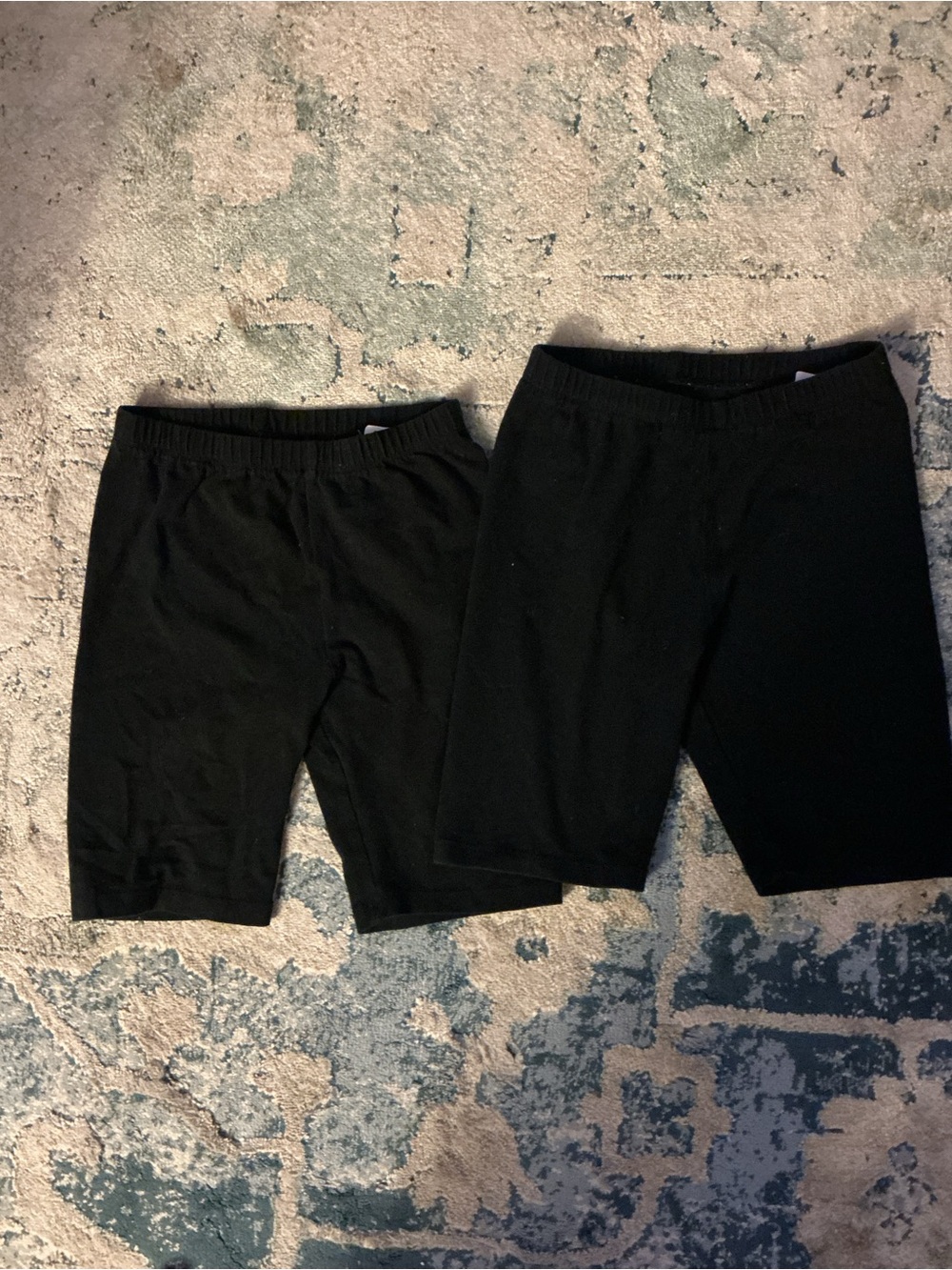 The Children's Place Black Bike Shorts Duo